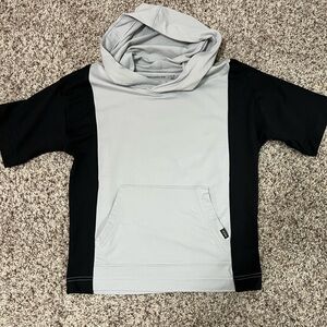 Abercrombie Kids Black and Gray Hoodie